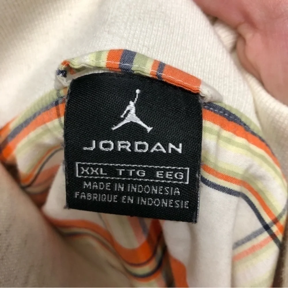 Nike air Jordan V 5‎ classic plaid fashion urban jacket XXLarge